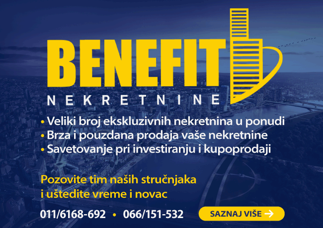 Prodajete, kupujete ili rentirate nekretninu?  |  Benefit nekretnine