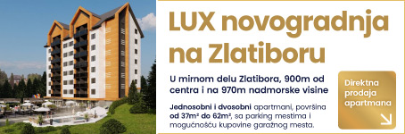 Grand Residence  •  LUX novogradnja na Zlatiboru