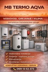 MB Termo AqvaVodovod,grejanje,klima...