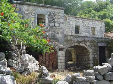 Kamena Kuća Ruina Iznad Herceg Novogherceg Novi