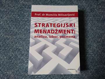 Strategijski Menadzment Momcilo Milisavljevic Halo Oglasi