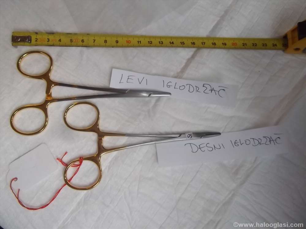 Iglodržač i za levoruke needle holder left handed Halo Oglasi