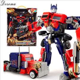 Robot Transformers Optimus Prime Plavi Kamion Halo Oglasi