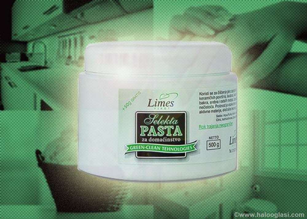 Ekološko sredstvo za čišićenje Limes pasta Halo Oglasi