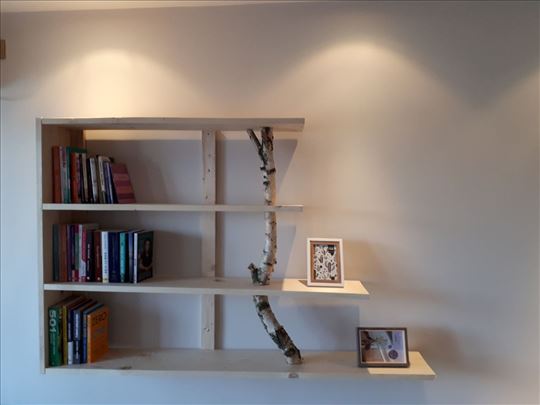 Drvene police za knjige