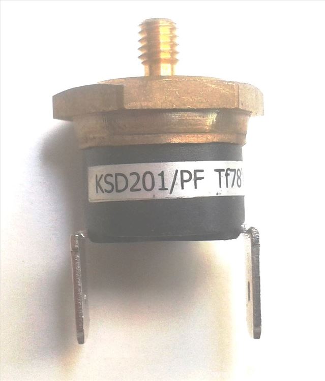 Termostat bimetalni KSD201/PF NZ 78 stepeni C | Halo Oglasi