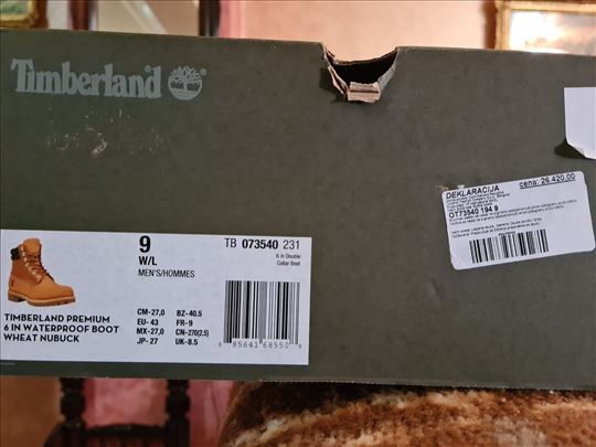 Waterproof Boots Timberland 073540 Timberland Cipele Halo Oglasi