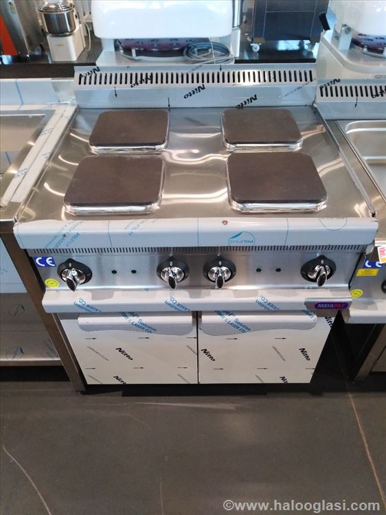 Profesionalni električni šporet sa 4 ringle | Halo Oglasi
