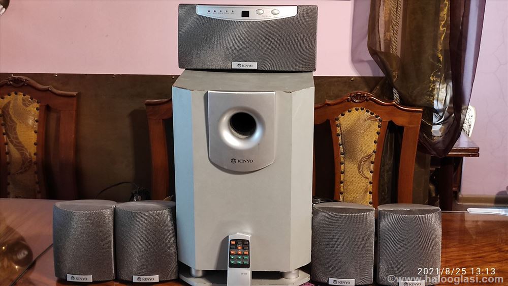 Kinyo РС61 Home theater speaker system 5 + 1 Halo Oglasi