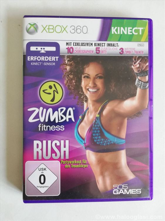 zumba rush xbox 360