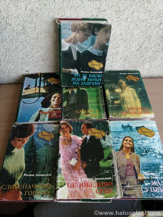 Milica Jakovljević MIRJAM 7 knjiga Halo Oglasi