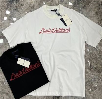 Louis Vuitton Embroidered Mockneck Tee