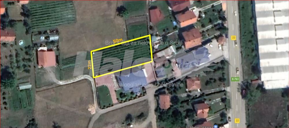 Plac - Raska - (Gradjevinsko zemljiste) | Halo Oglasi