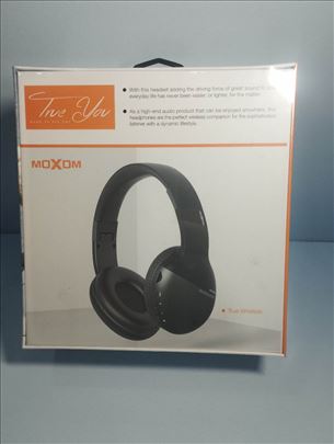 Slušalice Bluetooth Moxom MX-WL22 crne Halo Oglasi