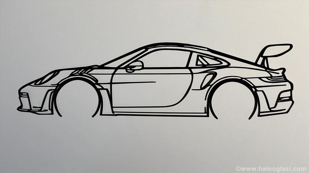 Porsche GT3 RS 992 dekoracija 24cm | Halo Oglasi