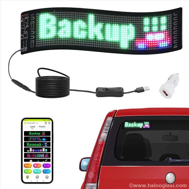 LED Svetleca Reklama Znak Mini Bilbord 38x10cm | Halo Oglasi