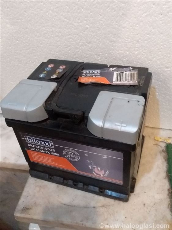 Akumulator Biloxxi 12V45Ah+D,400A | Halo Oglasi