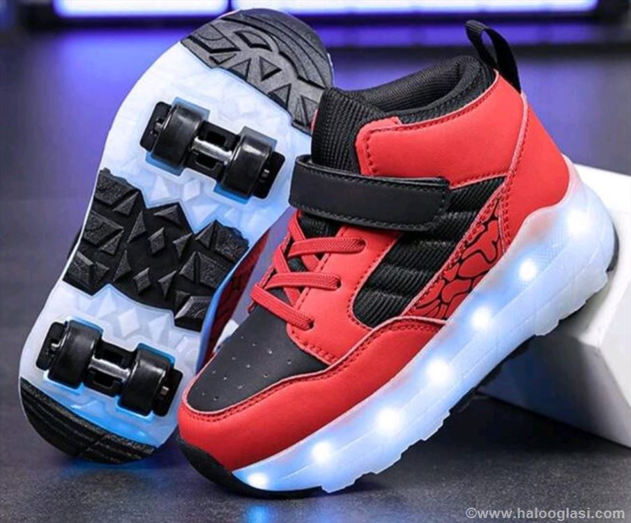 Patike roleri 2u1, crvene,punjive,ima brojeva,menj | Halo Oglasi