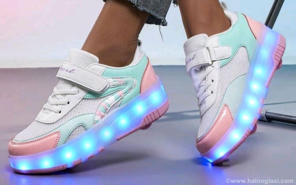 Patike roleri 2u1,usb punjive,šarene,ima brojeva | Halo Oglasi