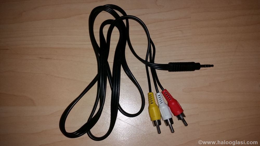 Audio video kabel za SBB risiver 3.5mm na 3 činča | Halo Oglasi