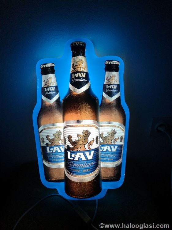 Svetleća reklama Lav Premium | Halo Oglasi