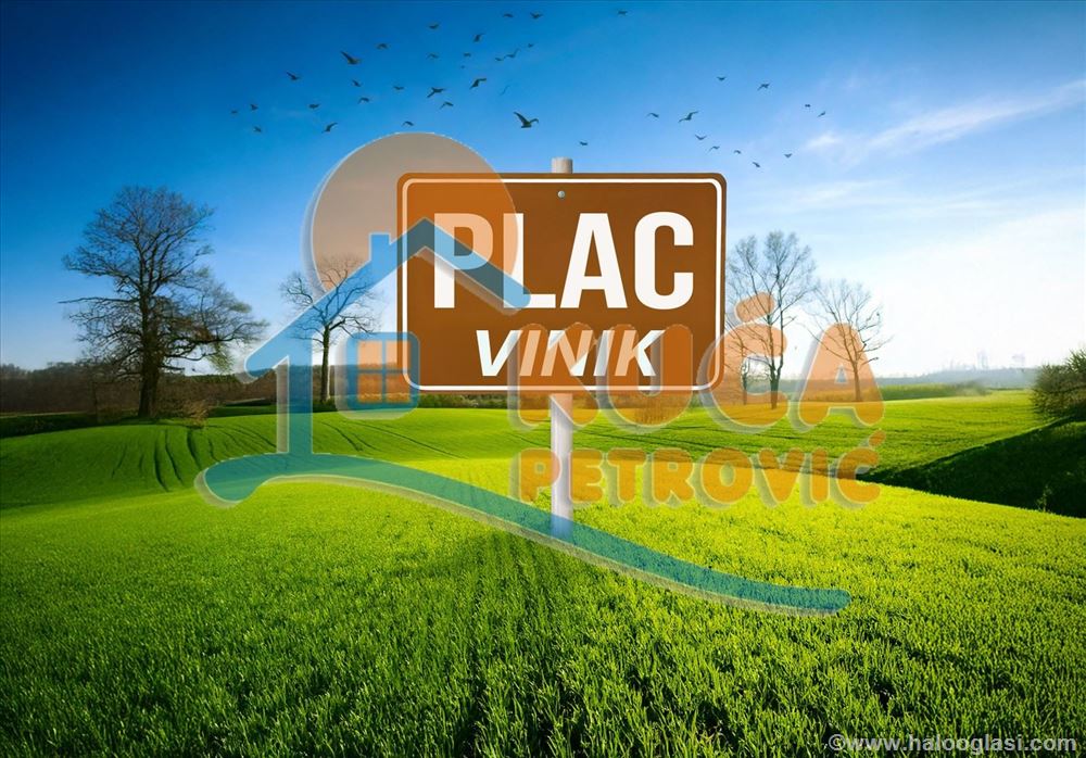 Na prodaju plac na Viniku 1411 m², 10 m od asfalta. — fotografija