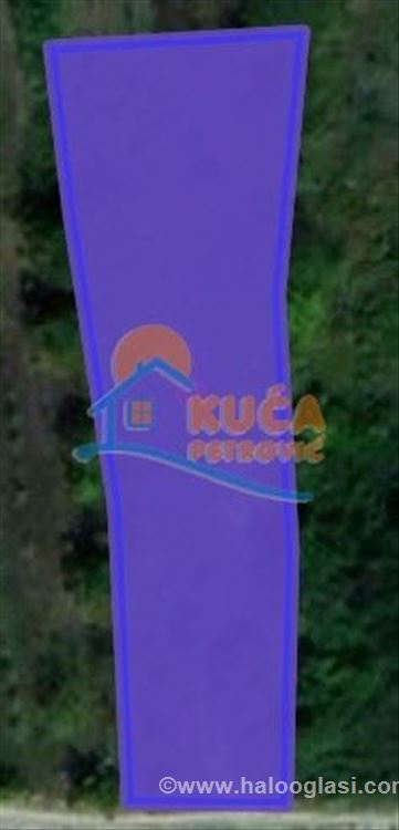 Na prodaju plac na Viniku 1411 m², 10 m od asfalta. — fotografija