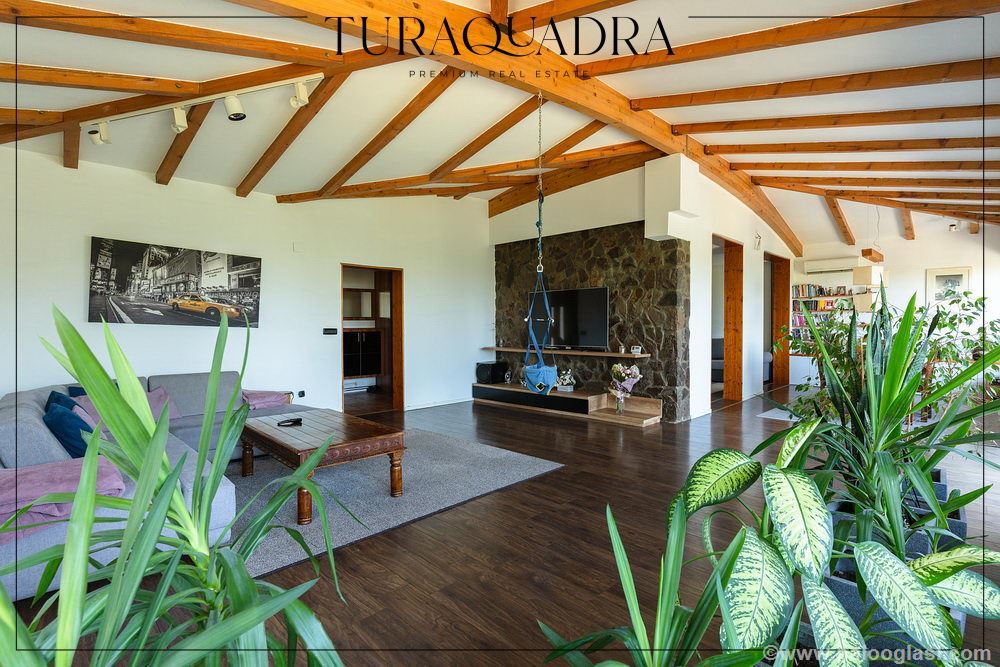 Family villa surrounded by greenery — photo