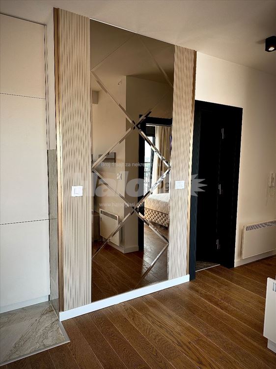 for rent, luxurious, new, furnished apartment with garage — photo