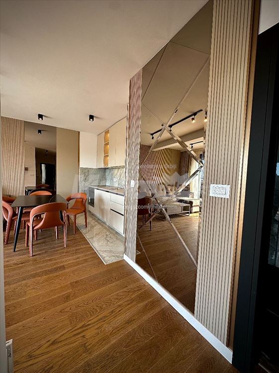 for rent, luxurious, new, furnished apartment with garage — photo