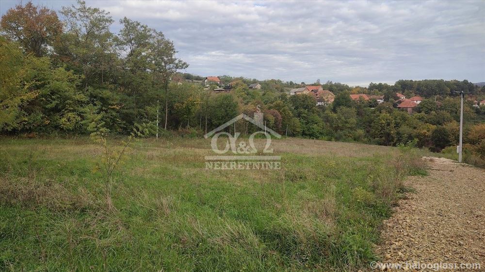 Plot of 50a in Drenovac with construction connection — photo