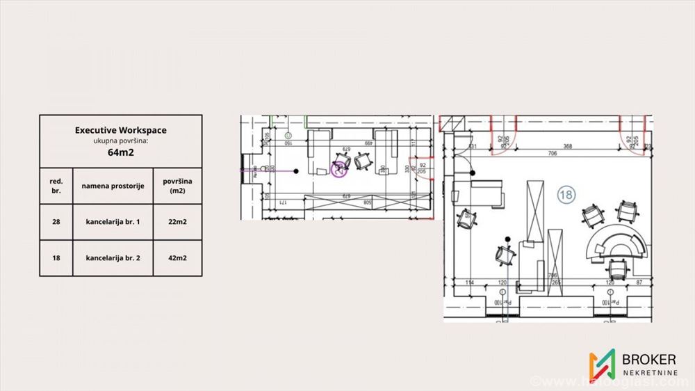Broker - Ekecutive Vorkspace - Kancelarijski prostor — fotografija