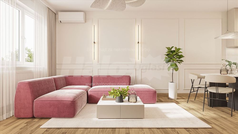 Трехкомнатная квартира - 61,90 m² (Соколис Ламела 1) — фото