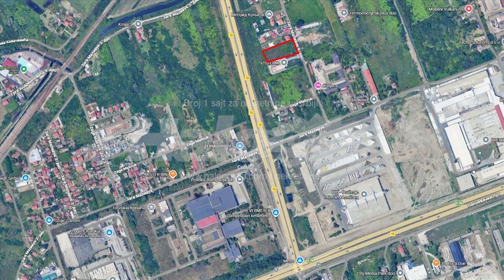 Земля под застройку 36a- Крняца, Палилула — фото