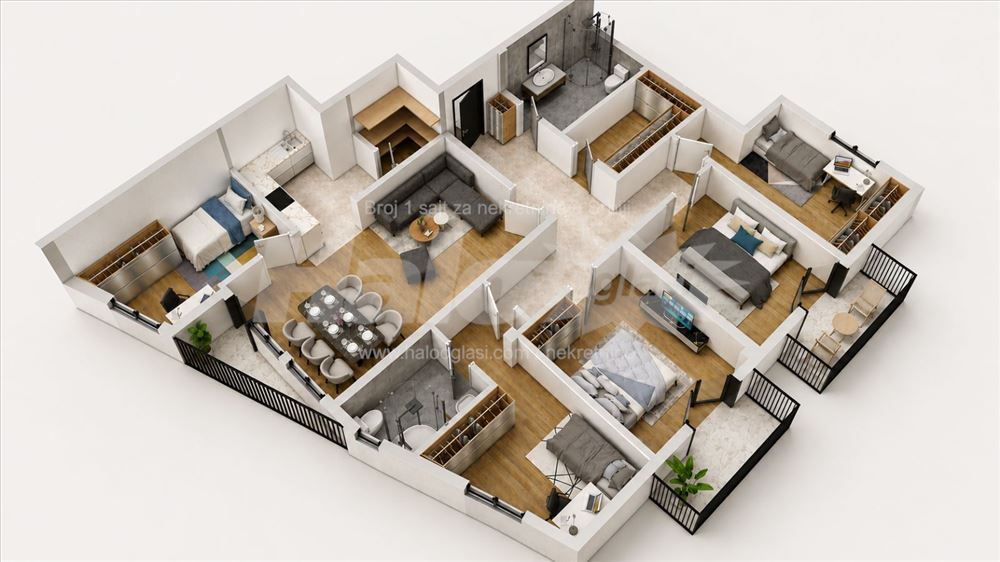 Altina (ulaz) 145m2 - 4BD - 1/1