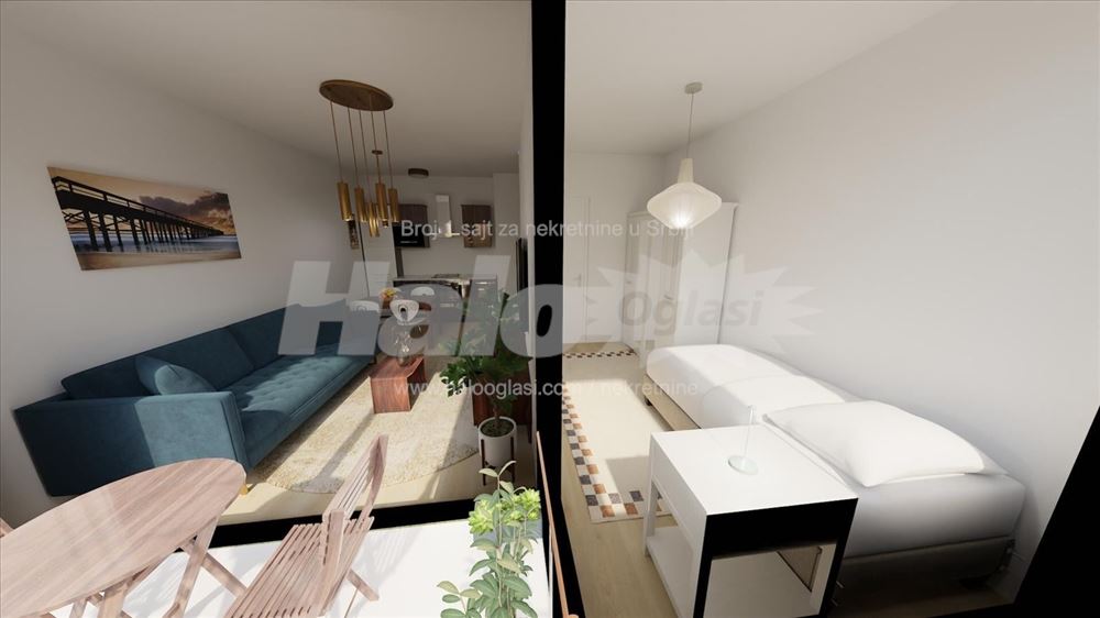квартира из 40m2, Синджеличева 72, Панчево — фото