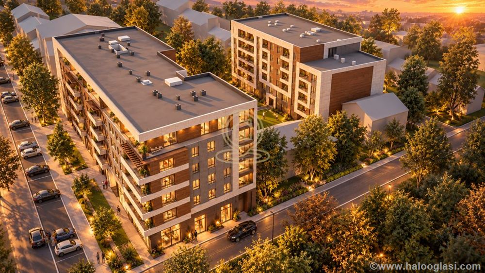 полуторакомнатная квартира в Панчево, Тесла, 44.21 m², 2. — фото