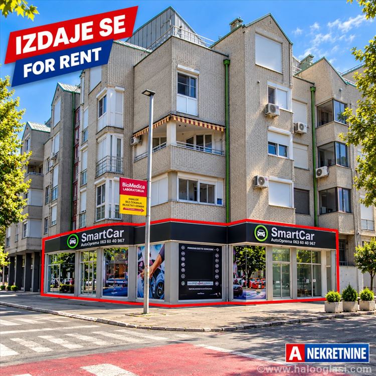 Люкс коммерческое помещение, 74 m2, ул. Данил Лекич Спанац, Б Кос — фото