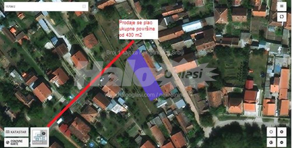 Prodaje se građevinski plac - Zrenjanin - 430 m² — fotografija