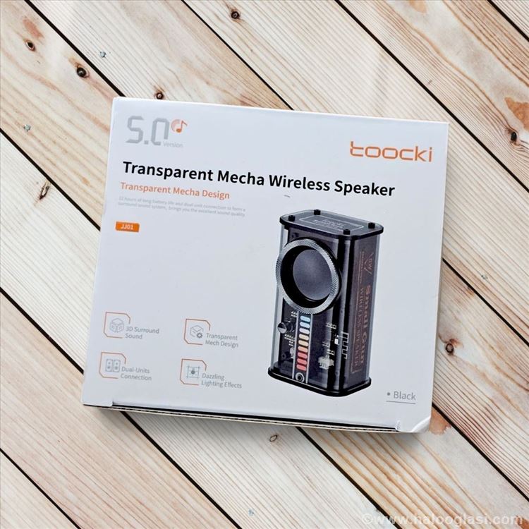 Toocki K07 Small Gun Transparent Mecha Bluetooth | Halo Oglasi